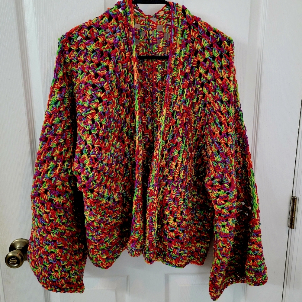 Crochet cardigan